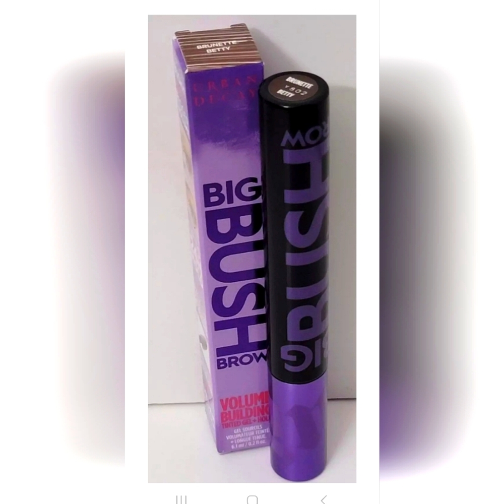 URBAN DECAY BIG BUSH BROW VOLUME BUILDING TINTED GEL 0.2 fl oz BRUNETTE BETTY